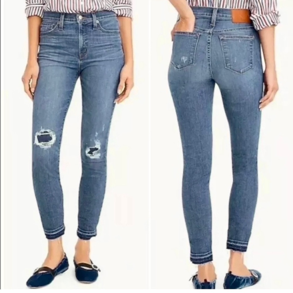 J.Crew 9” High Rise Skinny Jeans